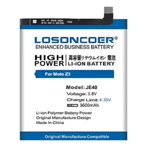 Bateria Losoncoer Compatível Je40 Moto G7 Play Moto One