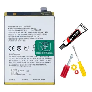 Bateria Para Realme 9 5g Rmx3572 Q3s Rmx3461 Blp875 + Kit