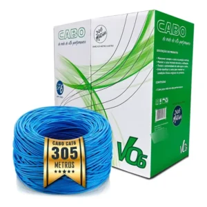 Cabo De Rede Cat6 24awg Cx 305m Utp 305 M Metros Vo6
