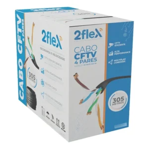 Cabo De Rede Premium Cftv 305m - 2flex