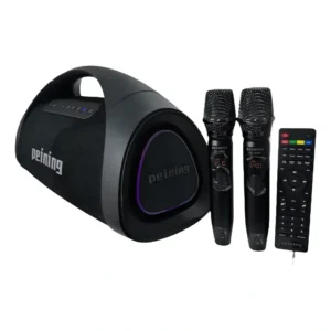 Caixa De Som Boombox Peining 400w 2-mic 5.3 Pei-sp02 Cor Pre Preto