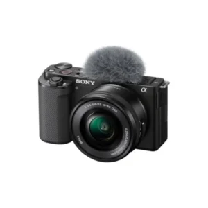 Câmera Sony Zv-e10 Mirrorless Kit Com Lente 16-50mm (preta)