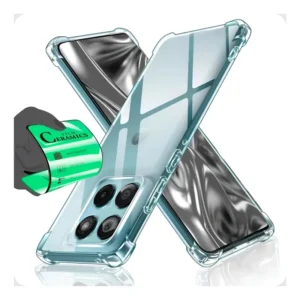 Capa Capinha Anti Shock + Película Para Motorola Edge 60 Neo