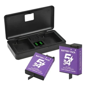 Carregador E Baterias Para Dji Osmo Action 3 4 Action 5pro