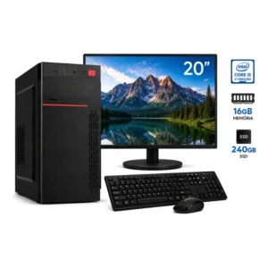 Computador Desktop Home Mr Games Intel I5 3a 16gb Ssd 240gb