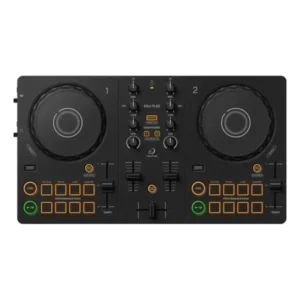 Controlador De Dj Compacto De 2 Canais Ddj-flx2 Alpha Theta Preto