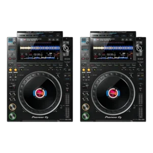 Controlador DJ Pioneer CDJ-3000 preto-estrelado