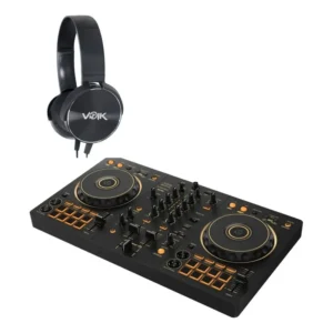 Controladora Dj Pioneer Ddj-flx4 Com Fone Voik