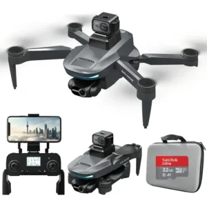 Drone Lyzrc L200 Pro Max Câmera 4K Gimbal Estabilizado GPS Cinza-escuro