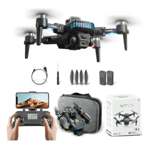 Drone Profissional Xt505 Brushless Duas Câmeras 2 Baterias