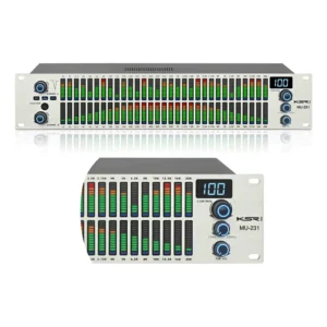 Equalizador Digital Dsp 31 Espectro Profissional Ksr 231 Si