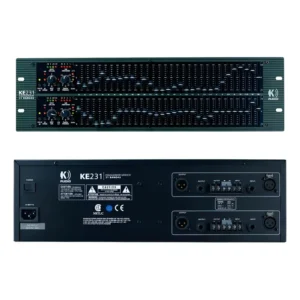 Equalizador K-audio Ke-231 Chave De Bypass 31 Bandas