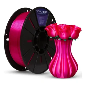 Filamento Pla Rosa Choque V-silk Premium 1kg Impressão 3d Nacional