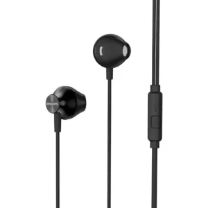 Fone De Ouvido Taue101bk00 Com Microfone Philips Cor Preto