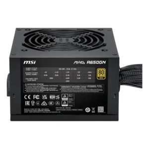 Fonte MSI MAG A650GN II 650W 80 Plus Gold ATX 3.1
