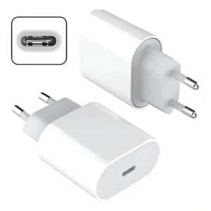 Fonte Turbo 30w Para Iphone 16 16e 15 14 13 12 11 Pro Max