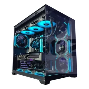 Gabinete Gamer Round5 Genos Atx Vidro Aquario Cubo Sfan