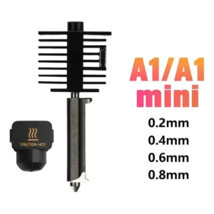 Hotend Bico Integrado Compatível Bambu Lab A1 A1 Mini