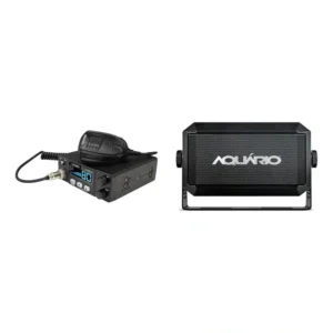 Kit Aquário Rádio Px Rp-40plus 80 Canais 7w Am + Alto-falante Rp-05 3w P2 Mono