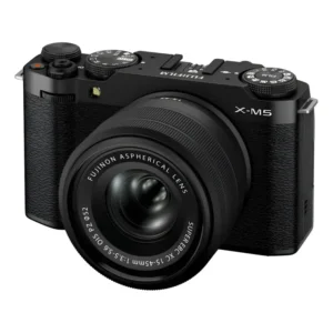 Kit de lentes pretas Fujifilm X-m5 Mirrorless XC15-45 mm F3.5-5.6 Ois Pz