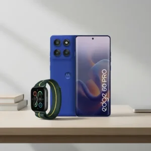 Kit Smartphone Edge 60 Pro 5g 256gb Azul + Moto Watch Fit