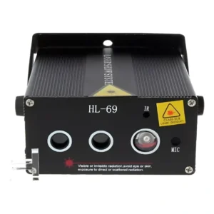 Laser Show Holografico Hl69 250mw Verde Vermelho + Led Azul