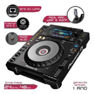 Leitor Cd Cdj 900nxs Midi Mp3 Pioneer