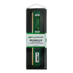 Memória Macrovip, 8gb, 1600mhz, Ddr3, Cl11 - Mv16n118