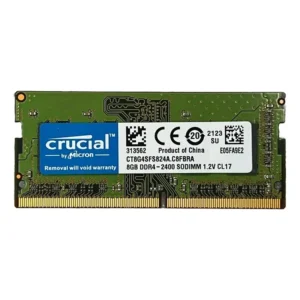 Memória Ram Crucial 8gb Ddr4 2400mhz Para Notebook