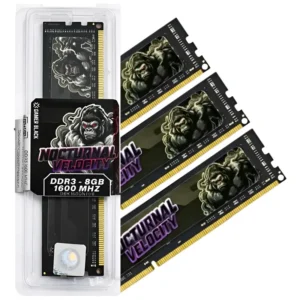 Memória Ram Pc Ddr3 8gb 1600mhz Gamer Black Nocturnal Cl11