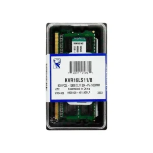 Memória Ram Valueram 8gb 1x8gb Kingston Kvr16ls118