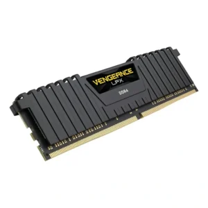 Memória RAM Vengeance LPX preto 8GB 1 Corsair CMK8GX4M1A2400C14