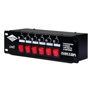 Mesa Chaveadora 6 Tomadas 10a Regua De Energia Bivolt