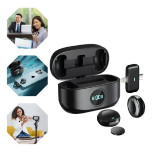 Microfone De Lapela Anti-ruído Compatível Iphone Android Pc