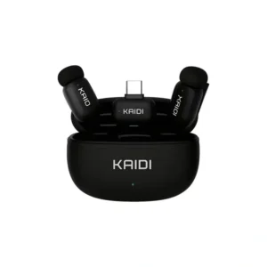 Microfone Sem Fio Kaidi Tipo-C com IA, para Celular