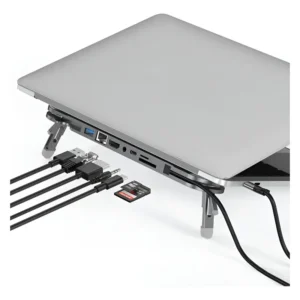 Okut Hub Usb C Tipo C Adaptador Suporte Base Notebook Hdmisd