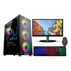 Pc Gamer Amd Ryzen 5 5600gt - 16gb Ddr4 - Ssd 240gb - Radeon Vega 7 - Monitor 19'' - Kit Gamer Rgb