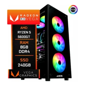 Pc Gamer Cpu Ryzen 5 5600gt Ssd 240gb 8gb Ddr4 500w Vega 7