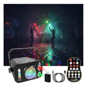 Projetor Laser Holográfico Luz Festa Canhão Disco Mágica Lig