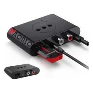 Receptor De Áudio Usb Tipo-c Bluetooth 5.0 Com P2 E Rca
