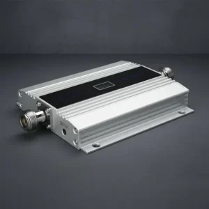 Receptor Sinal Booster Gsm 900mhz Prata Amplificador Celular