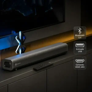 Som Soundbar 120 Rms Home Theater Bluetooth Hdmi Tv Cinema
