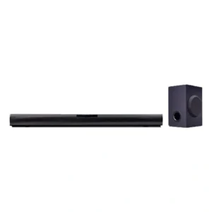 SoundBar LG 160W RMS, Conexão Bluetooth, 2.1 Canais, Auto Sound Engine (ASE), Adaptive Sound Control (ASC), Sem fios, Conexões Múltiplas - SQC1