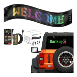 Tela LED Altomex Traseira para Carro com Bluetooth e APP