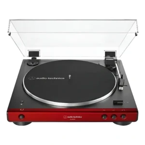 Toca-discos Audio-technica At-lp60xbt Vermelho 110v220v