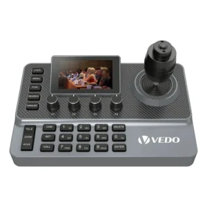 Vedo Controle Ptz Com Tela 3 Polegadas E Joystick Preciso