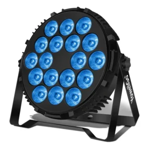Yowellgo Canhão Refletor Luz Dmx Rgbw Dj 18x18w Ktv Bar