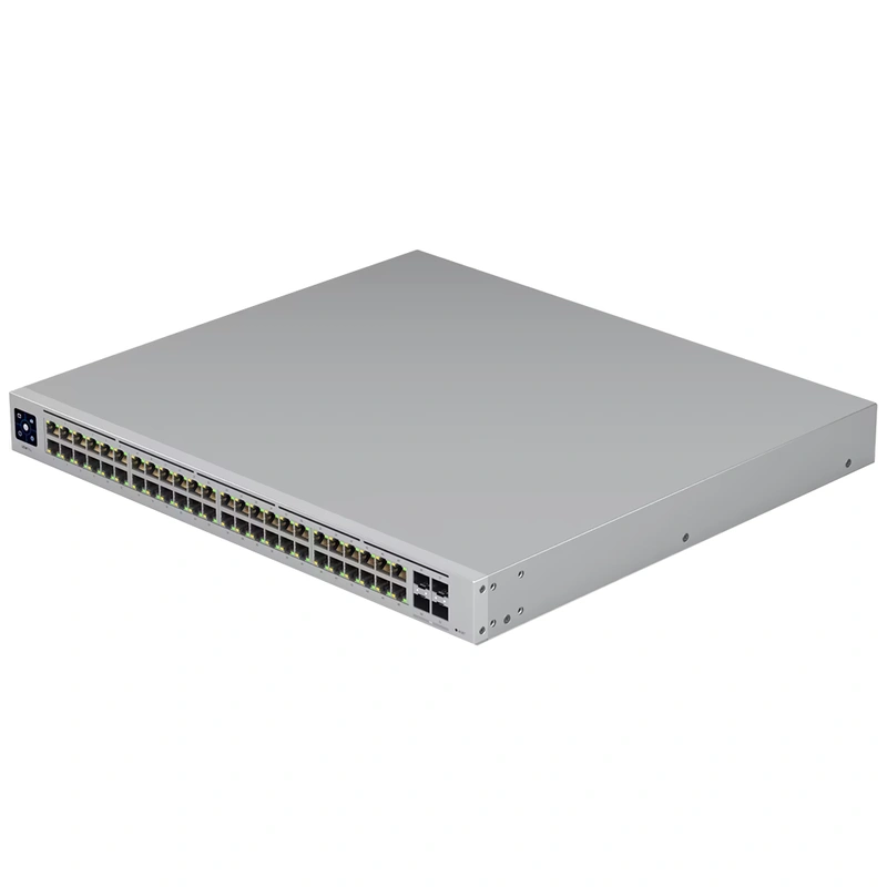 Hub Switch Ubnt USW-PRO-48-POE-BR Unifi Professional 48 Portas Poe 4P 10G | Prata - Imagem 2