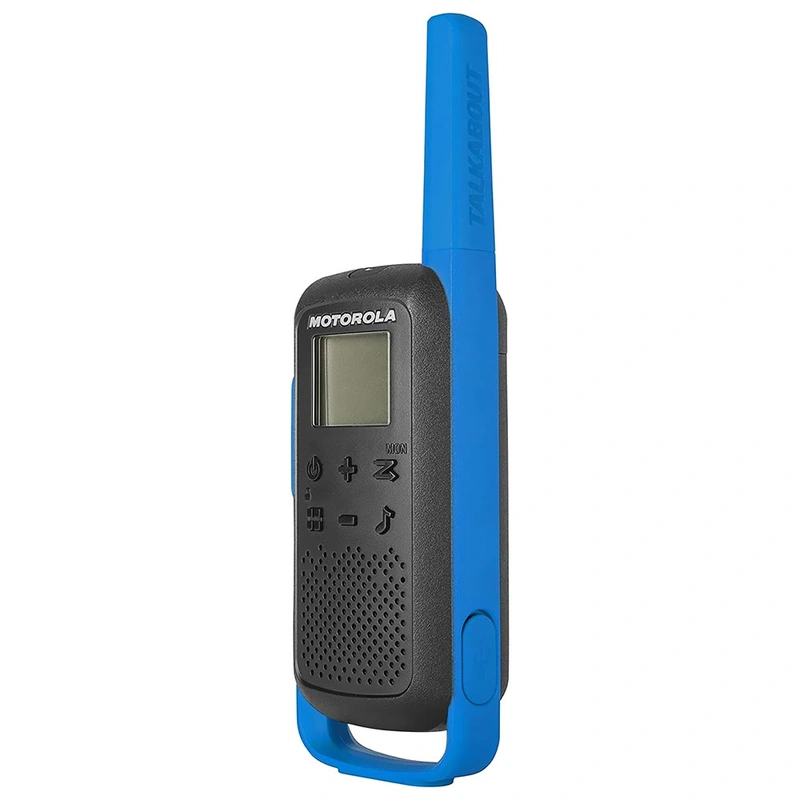 Walkie Talkie Motorola T270 FRS GMRS 25 Milhas Bivolt - Preto Azul TALKABOUT T270 - Imagem 2