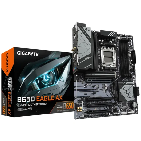 Placa Mãe Gigabyte B650 Eagle AX Socket AM5 DDR5 AMD B650 ATX Wi-Fi 6E